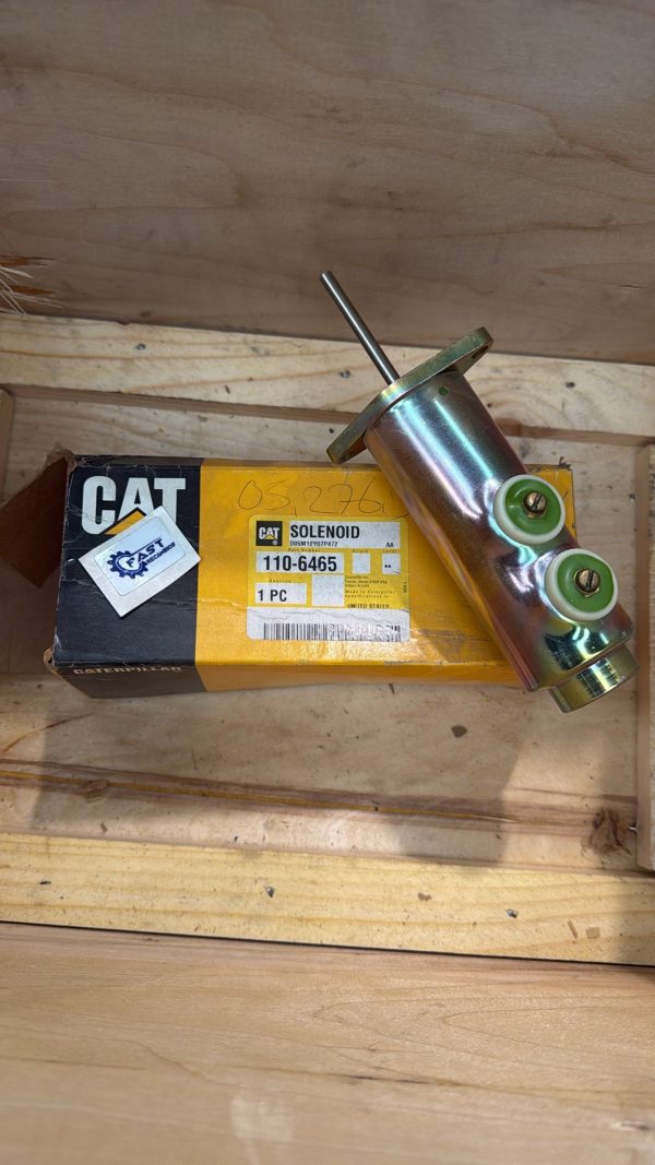 Caterpillar 110-6465 24 Volt Shutoff Solenoid - Fast Recambios